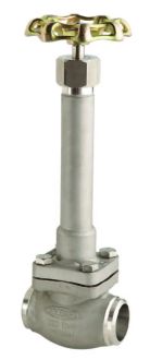 3/4" Stainless Steel Globe Bolted Bonnet Socket Weld Ends