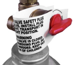 Propane Plug + Strap - 50 PK