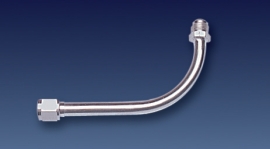 Elbow Flare Nut x Male thread CGA 440 Oxygen