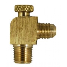 Remote Bleeder Elbow Assy. #54 Drill-1/4" MNPTx1/4" M. Flare - PV10ARF