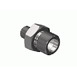 Outlet Adaptor - CGA540, Oxygen, Stainless Steel