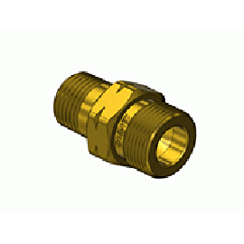 Outlet Adaptor - CGA677, Argon, Helium, Nitrogen, Brass