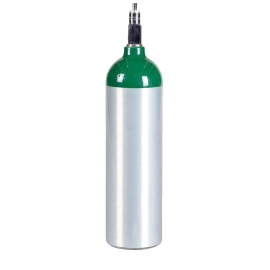 Medical Oxygen with post valve - 9.0 cu ft
