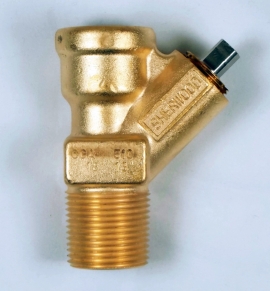 ACETYLENE VALVE, CGA 510, 3/4 AV5160WB-3
