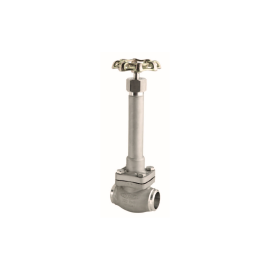 1/4" Stainless Steel Globe Bolted Bonnet Socket Weld Ends