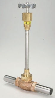 Globe with 1" x 3" Sch 10 pipe stubs