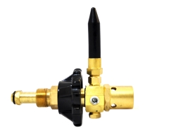 Latex Balloon Inflator with Hand Tight Connection (NO WRENCH REQ'D.)