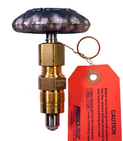 ES8450 Series Extended Stem Standard Bonnet, Manual Packing