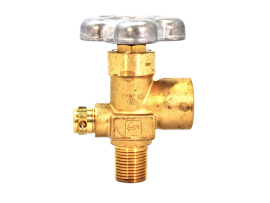 CGA 580 Valve ; 1/2 NGT; CG1 PRD - GV58041-28
