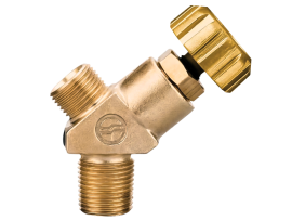 CGA 200 Valve ; 3/8-18 NGT
