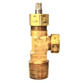 Sherwood 1"-11.5 NGT-CL Ton Container Valve