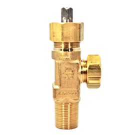 Sherwood 3/4"-14 NGT-CL Ton Container Valve