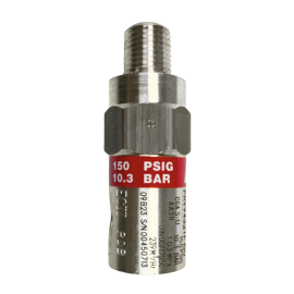 1/4" NPT Stainless Steel, Settings to 22 PSIG Fluorosilicone Seat