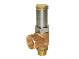 Pressure Relief Valve, Angle, ASME 1/2" x 1"