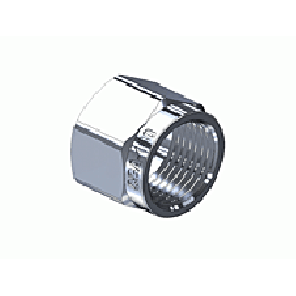 CGA 180 CHROME PLATED NUT