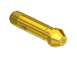 Check Valve Nipple for Installed Filter, 300, 1/4NPTM, 2.5"LNG