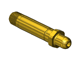 Western #87 - Threaded Inlet Nipple, 350, 1/4NPTM, 3"LNG