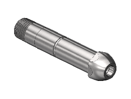 Western #SS-15-3 - Nipple, 510/580/590, 1/4NPTM, 3"LNG