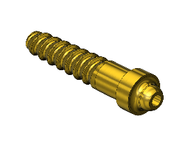 Western #13 - SPIRAL HOSE NiPPLE, A-SIZE, 3/16"ID