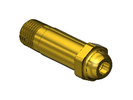Western #C-88 - Nipple, C-SIZE, 1/4NPTM, 2"LNG
