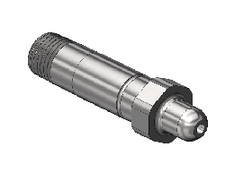 Western #SS-13-3 - Threaded Inlet Nipple, 326, 1/4 NPTM, 2.5" LG, SS