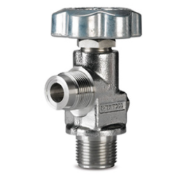Sherwood Valve, CGA 330 outlet, 3/4" NGT inlet, Stainless Steel Diaphragm Packless, 3360 PSI Pressure Relief Device