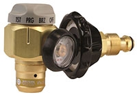 HVAC 500 psi Pressure Nitrogen Purging Test Regulator- Purge, Braze, and Pressure Test with one unit. Regulator and Flowmeter in ONE Hand Tight Cylinder Connection